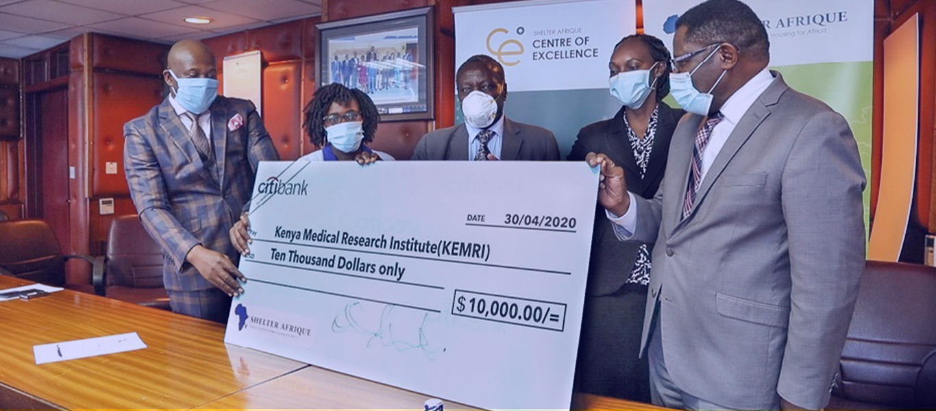 Shelter-Afrique-Foundation-Donates-KES.-1-Million-Shillings-to-the-Kenya-Medical-Research-Institute-KEMRI-for-the-Production-of-Covid-19-Testing-Kits