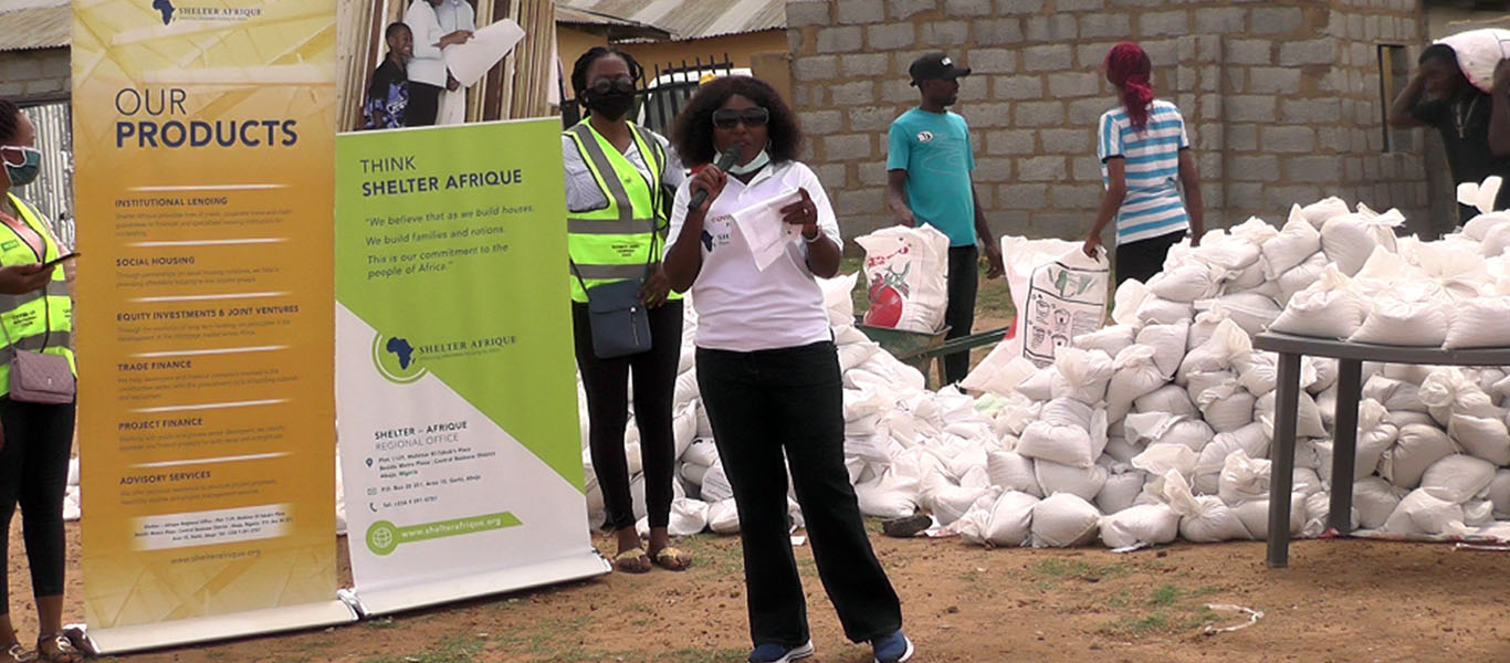 Shelter Afrique Foundation Donates Relief Materials to Low-Income Beneficiaries in Daki-Biyu, Abuja